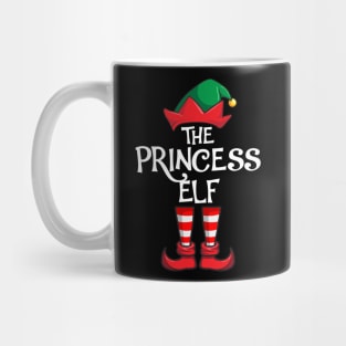 Princess Elf Matching Family Christmas Mug